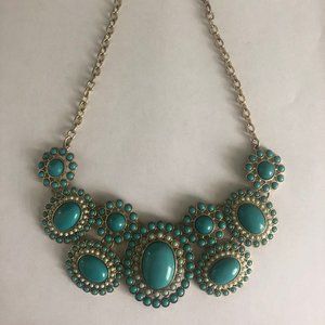 Francesca's Turquoise Statement Necklace